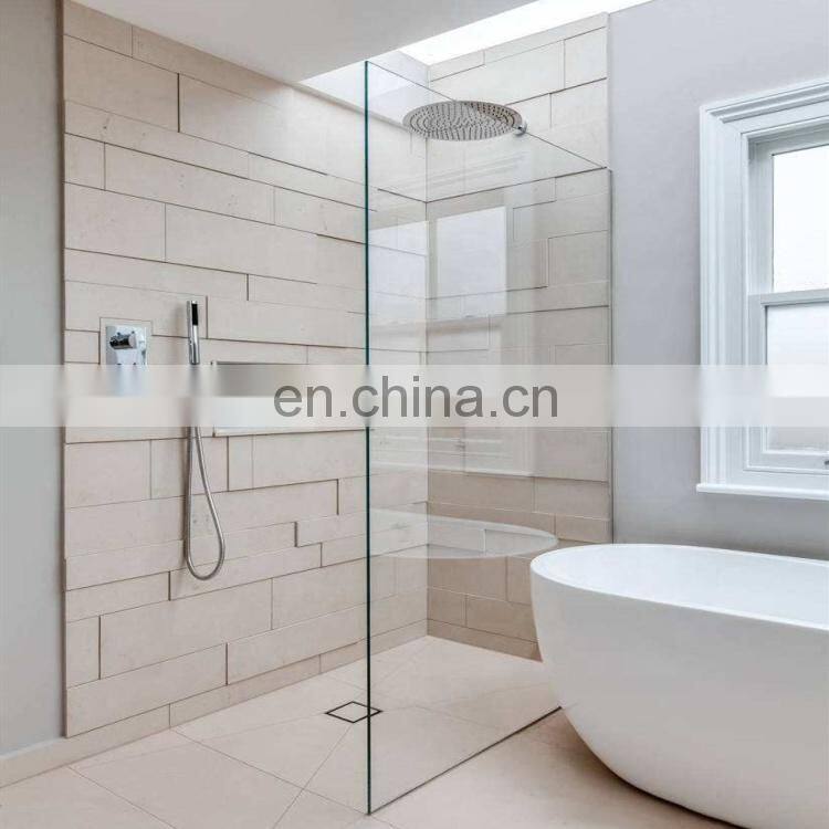 Clear Tempered Glass Shower Inclosure Glass Shower Screen Chinese Wholesaler