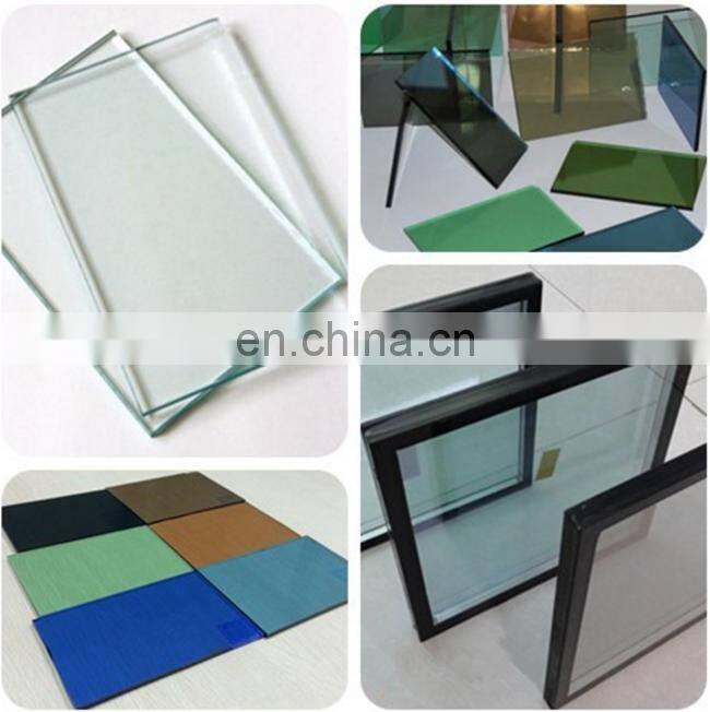 standard size of glass louvre window glass