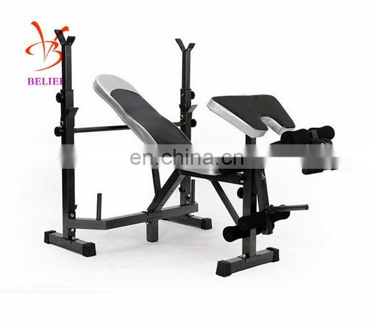 Weightlifting Bench Press Free Stand Adjustable Squat Rack