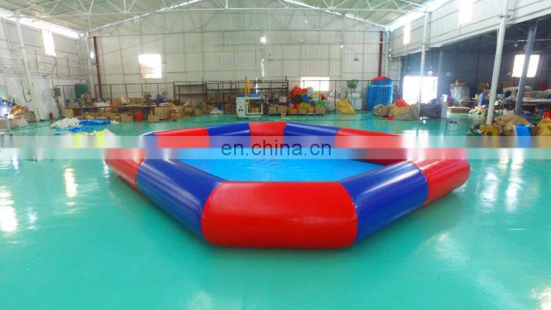 Rectangle Circular PVC Inflatable Above Ground Swimming Pool For Amusement Water Park Good Prices