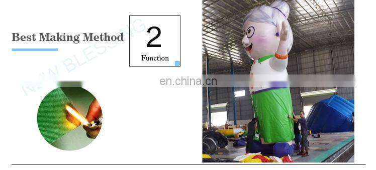 Custom Advertising Inflatable Grandma Inflatable Cartoon Characters