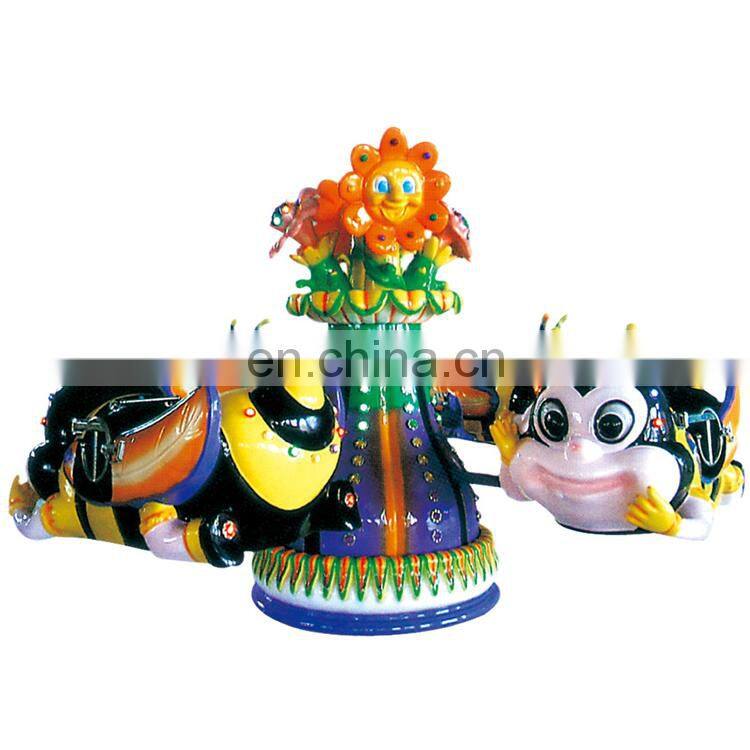 Fairground merry go round amusement park carousel