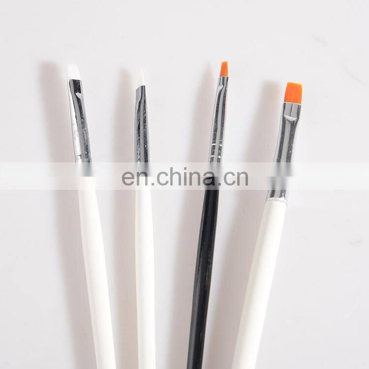 2020 New Acrylic Handle Flat Gel Brush Nail Brush