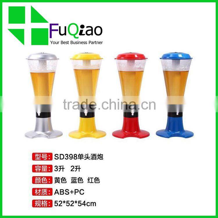 New Design Printing Logo Plastic Tabletop Cool Beer Dispenser