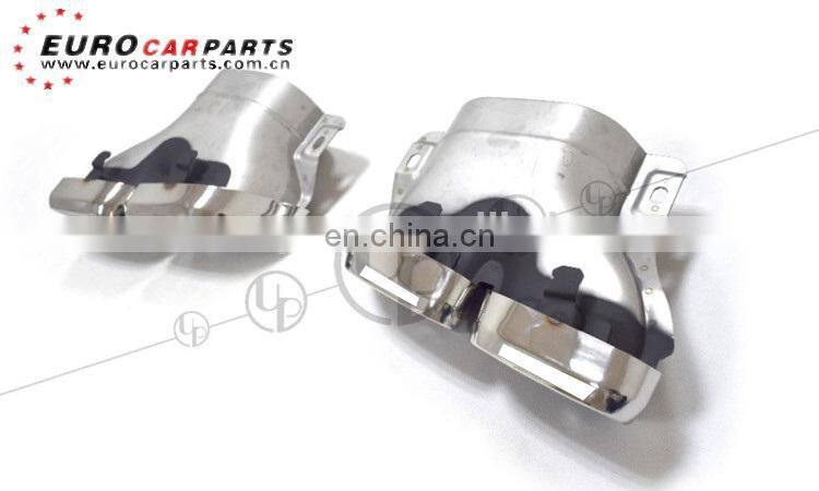 High quality rear diffuser with tips for C-CLASS w205 c63 2019~ back bumper diffuser