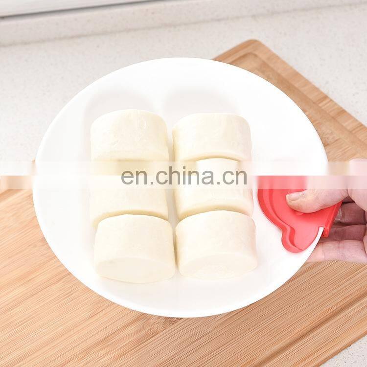 Butterfly creative kitchen silicone insulation against hot plate clip With magnet taken oven thickened protect hands take bowl