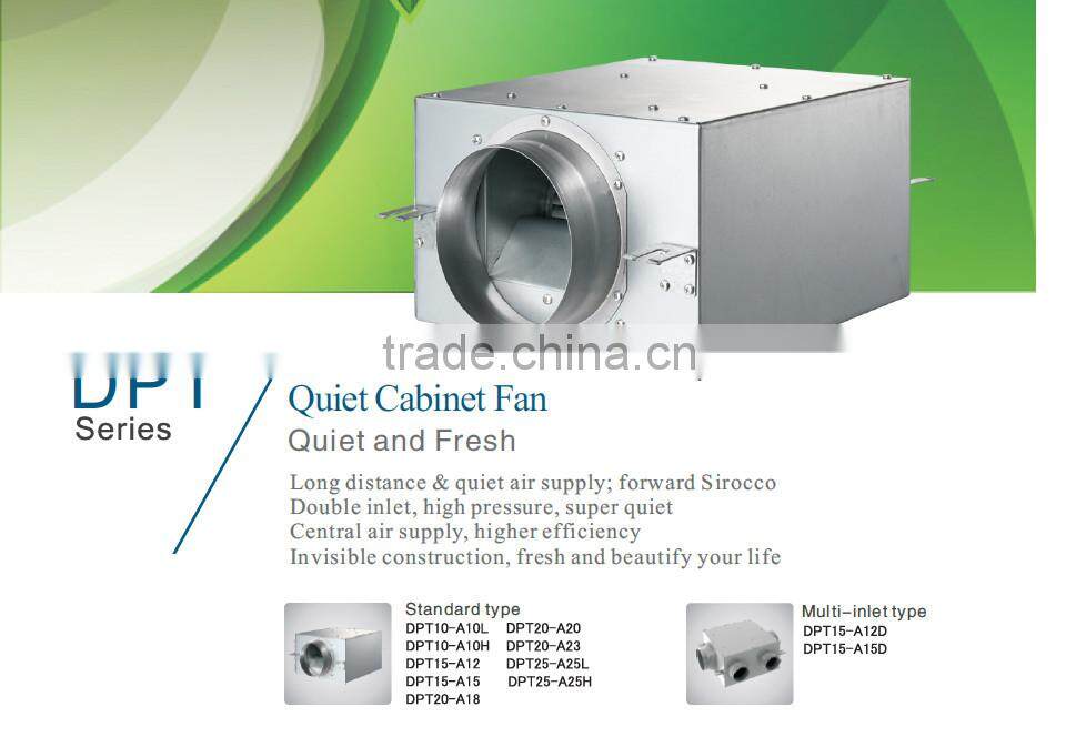 DPT Series Super Quiet Duct Exhaust Fan Cabinet Fan