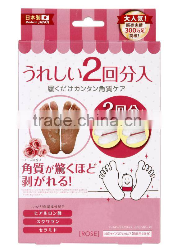 Hot Selling Japanese Foot Peeling Mask Healthy Magic Foot Mask