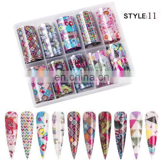Personal Care Nail Art Fashion False Nails 3d polish nail art stickers