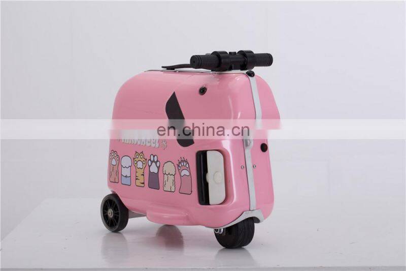 new mini suitcase luggage children's e l ectric riding suitcase