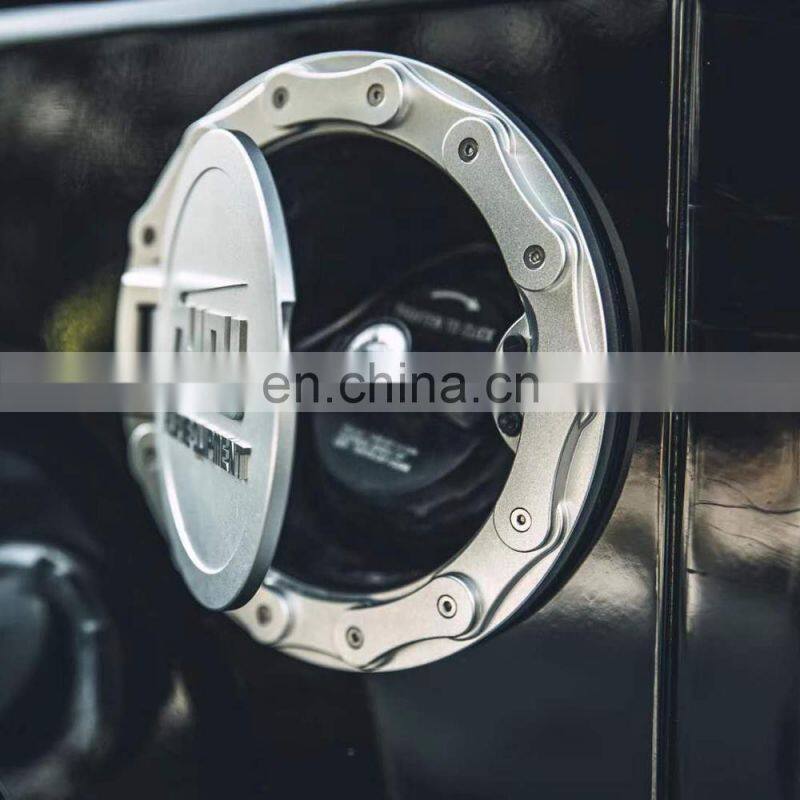 Chain 4x4 Gas Fuel Tank Cap Cover for Jeep gas cover for wrangler JK Unlimited Off Road Exterior Accessories Parts
