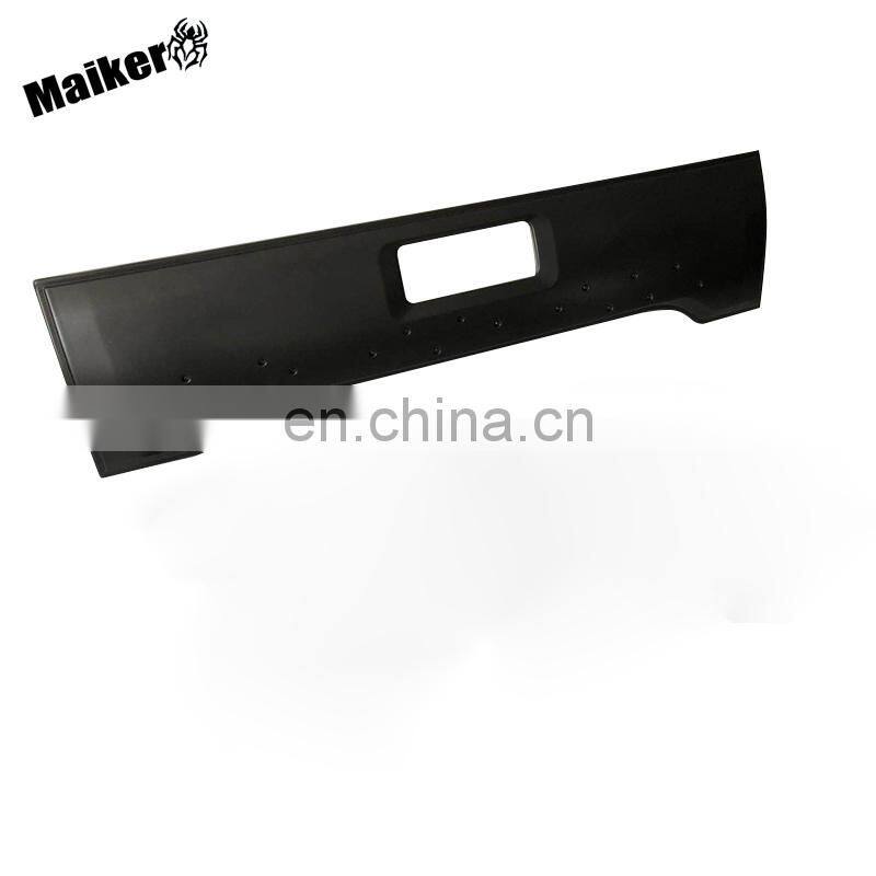 Offroad Rear Skid Plate for Tacoma 2012+ Car Accessories Black Tailgate Board