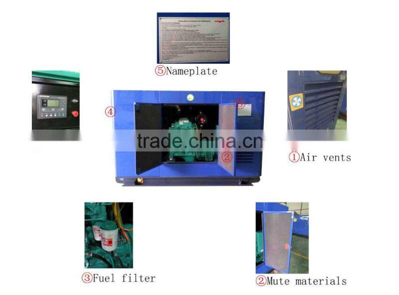 Global warranty open type diesel generator set 48KW