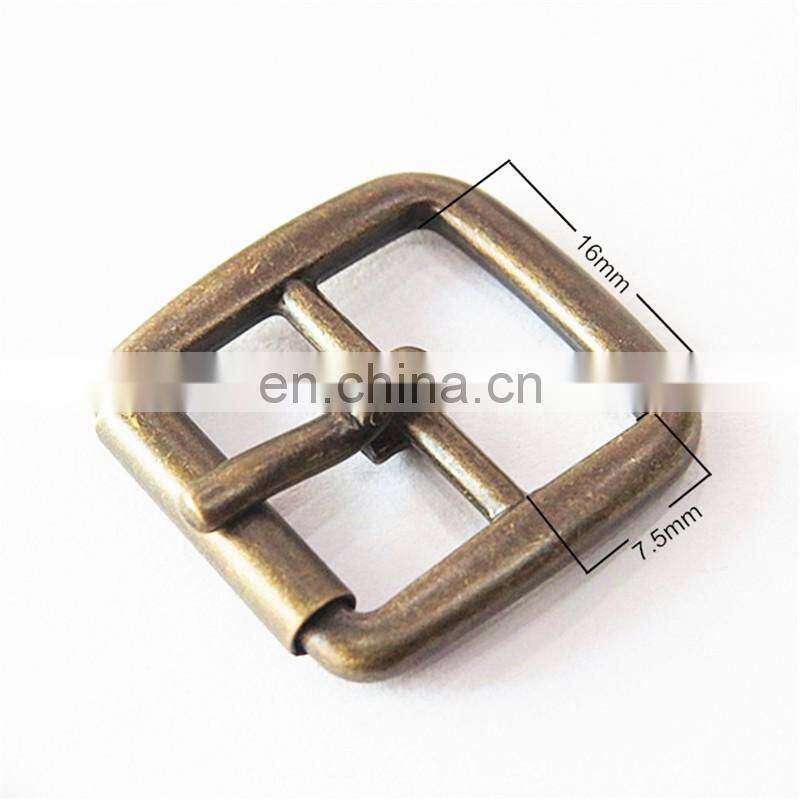 16mm Custom Brass Roller Belt Buckle