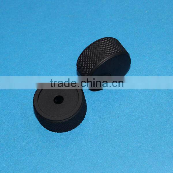 precision custom made aluminum knurled parts