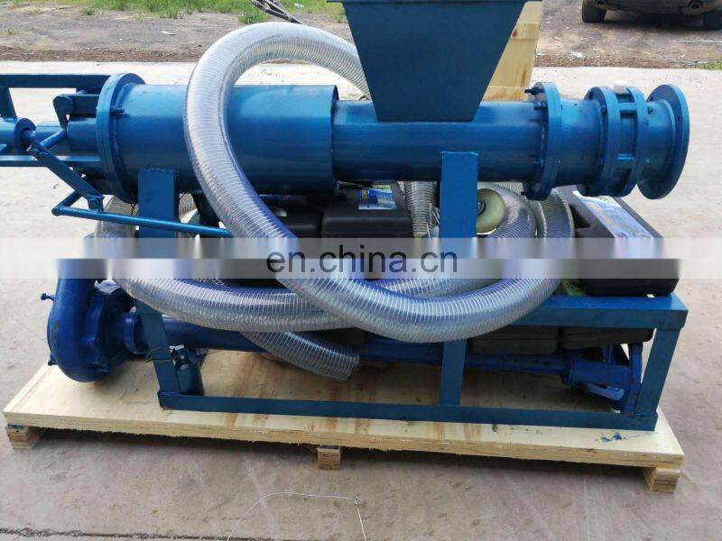 animal manure dewatering machine for making fertilizer