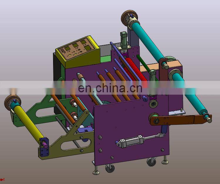 Automatic Cold Laminating Roll Unwinding Rewinding Machine