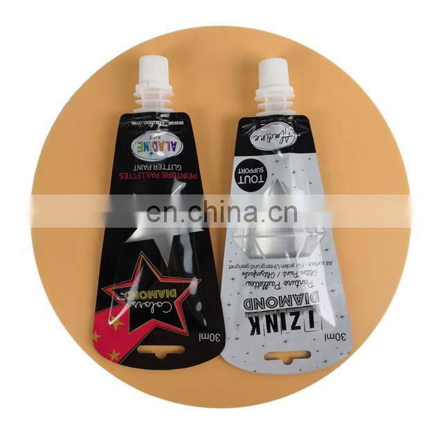 custom made 30ml small plastic cosmetic foil sachet sample packaging