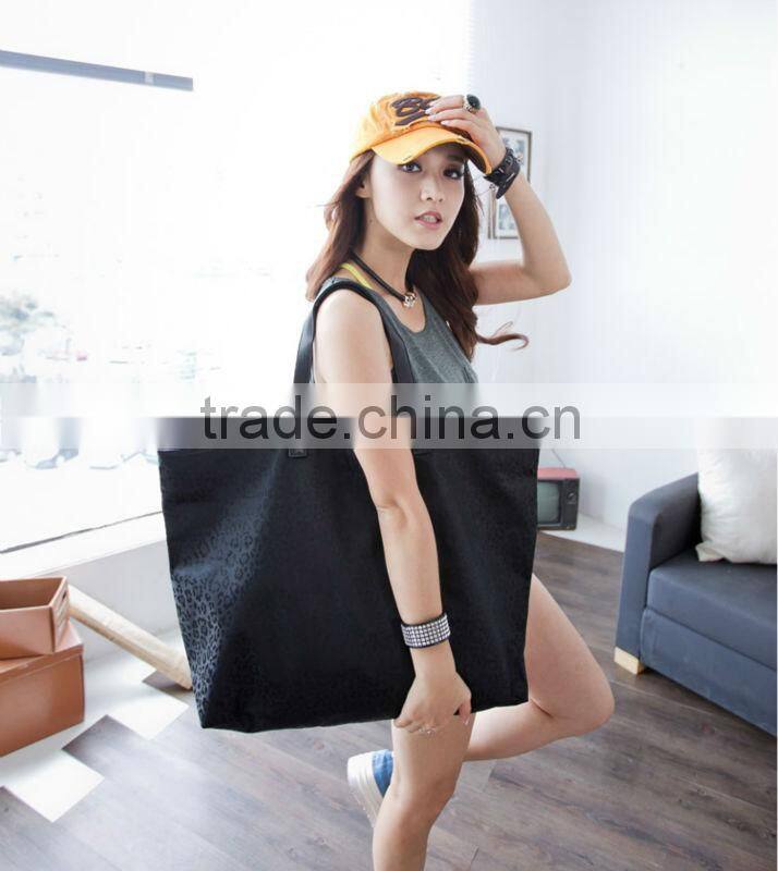 New nice designer promotional cheap nylon shopping bags