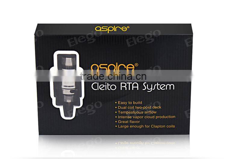 Wholesale Price Cleito RTA System with Dual coil, Cleito RTA in stock