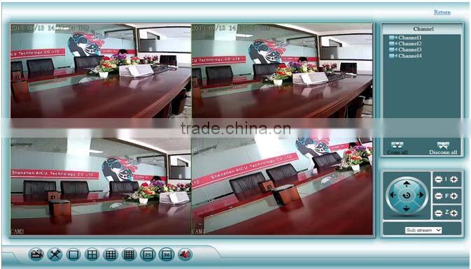 Camera of wireless security camera with wifi