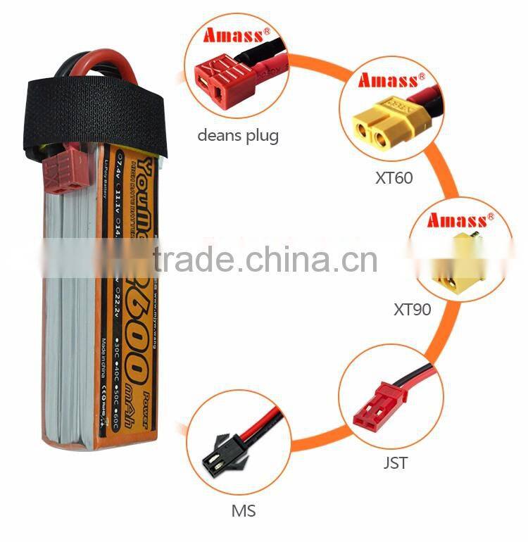 RC lipo batteries 2600mAh 11.1V for Multirotors