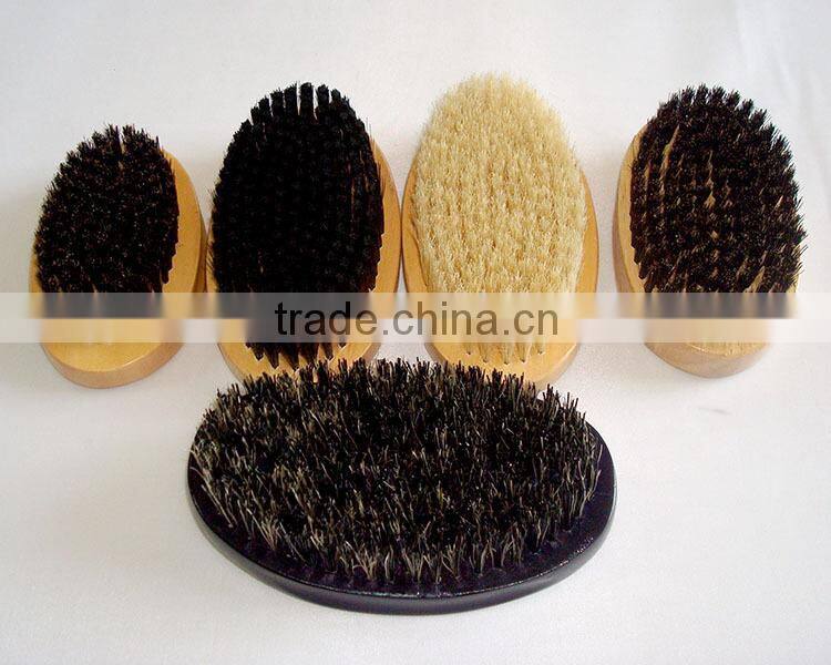 Dongguan factory Wooden beard brush palm brush