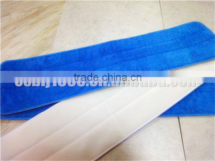 Nylon/Polyester Backing Microfiber Dry Mop, 8" Length by 20" Width