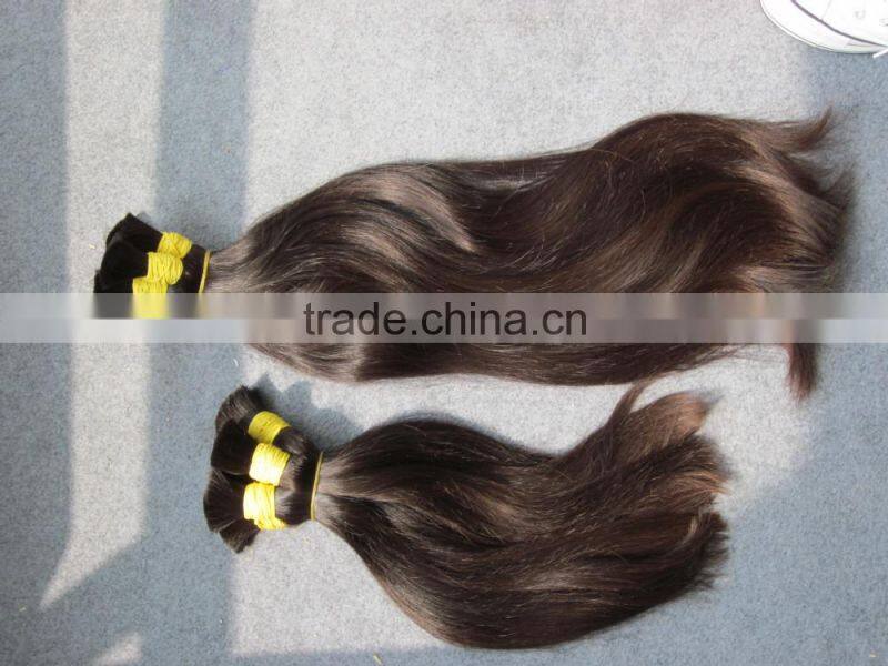 100%brazilian cheap virgin human virgin hair bulk