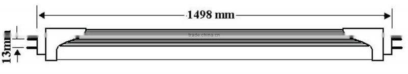 AC 90-285V directly plug SMD2835 5fit 25w led tube light t8