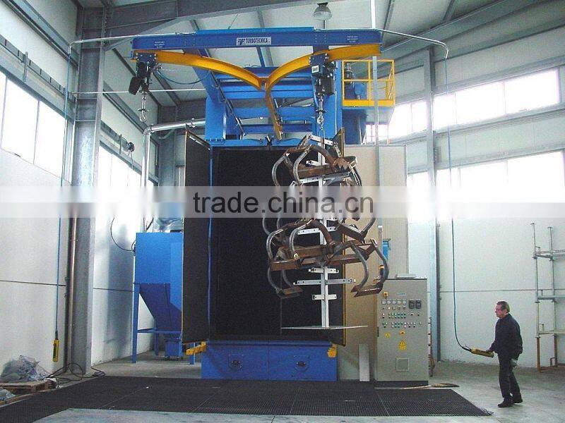 Quality Rubber Type Steel Sand Blasting Machine