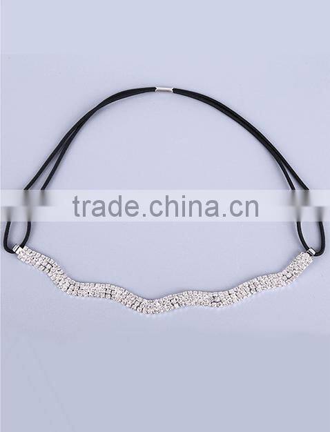 Lasted Designs Fancy Clean crown Crystal Headbands For Wedding Bridal Hair Accessories