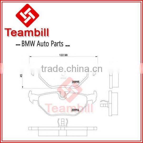 Auto parts for BMW E30 E36 E46 Disc brake pad