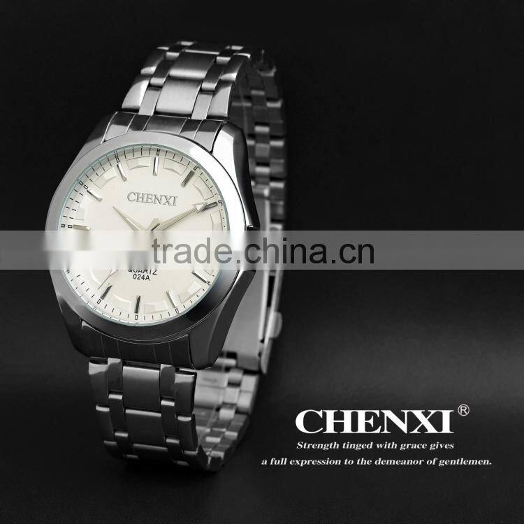Modern promotional man or woman ,lady's watch stainless steel watch 024AM&LS