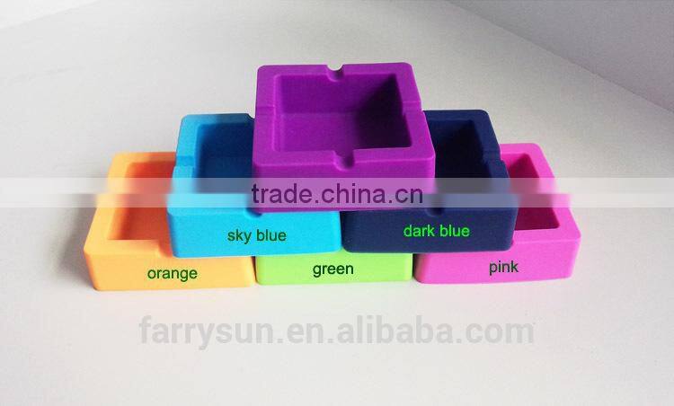 2015 Silicone square cheap ashtray, cool ashtrays, buy bulk ashtrays