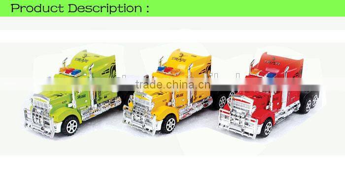 Wholesale price plastic friction trailer truck toy