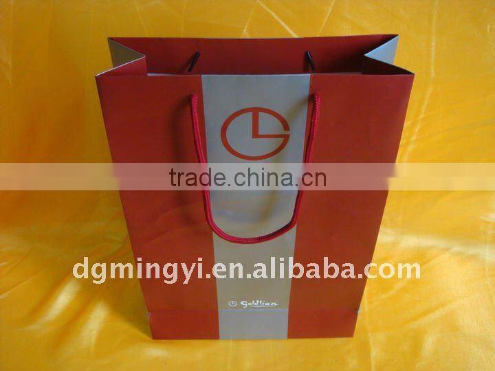 Recycle packaging bag, thin door gift paper bag