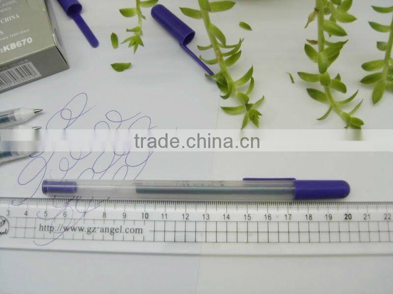 Environmental Protection Ink Plastic Gel Pen