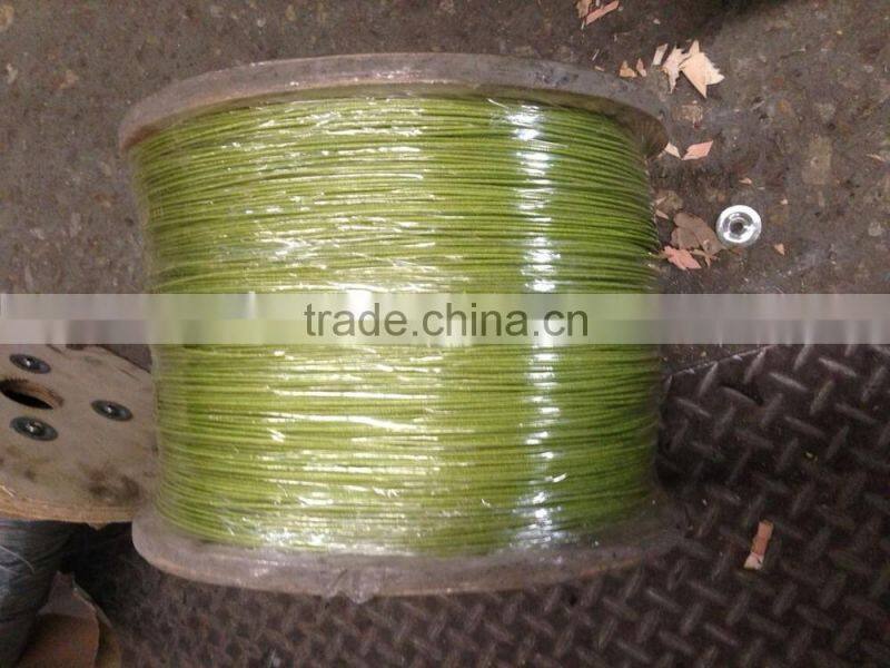 7x7 pvc coated steel cable ( 2.0mm /4.0mm )