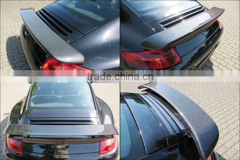 Auto Tuning Carbon Rear Spoiler for Porsche 997 Turbo