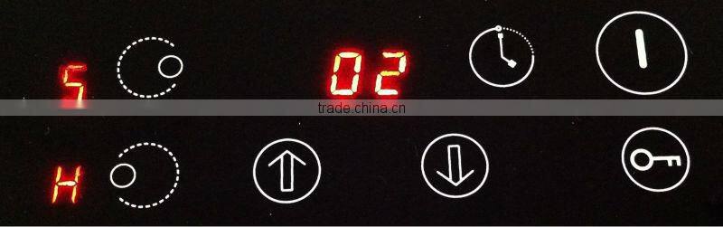 Two heating zone electric cooktops for home use