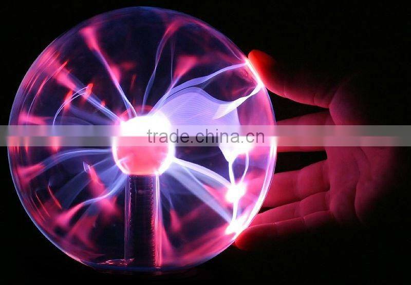 christmas 3' decorative battery operated plasma ball