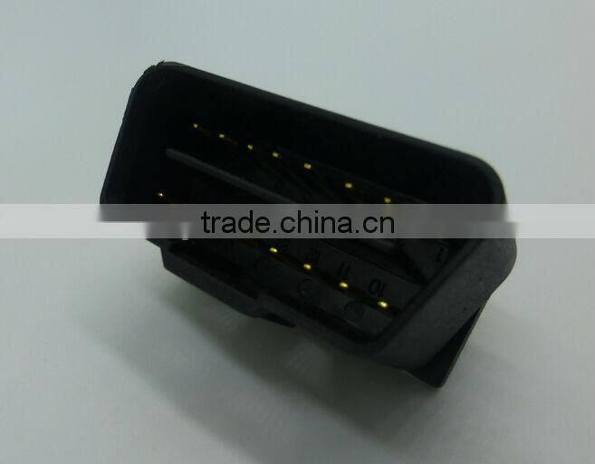 Factory price 16pin OBD2 board to board automotive plastic connector solution