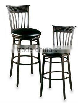 Wooden furniture - modern black and white two-piece dining chairs