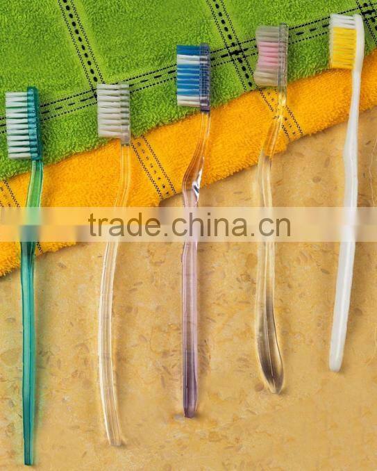 2014.year colorful hot sale 5-star hotel toothbrush
