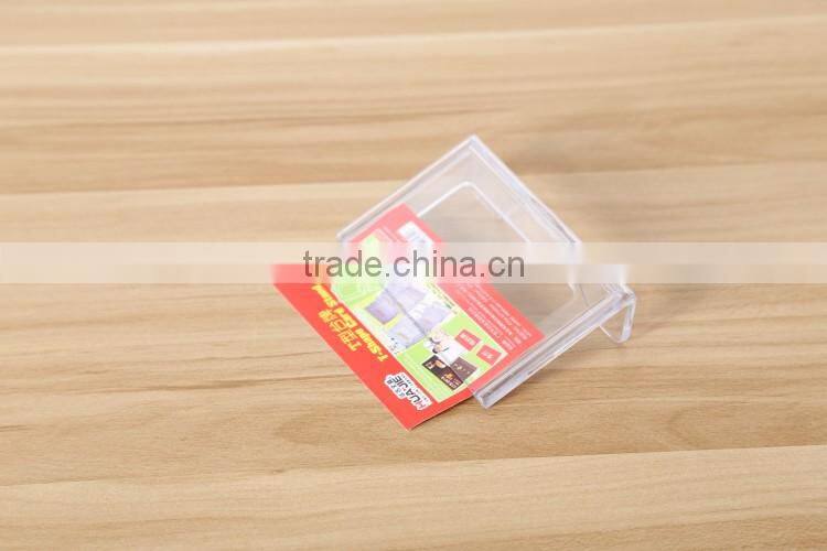 Custom T shape Plastic Centerpiece Display stand Card stand