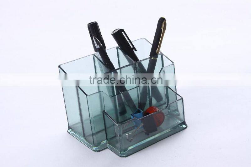 Office stationery custom multifuction plastic pen holder