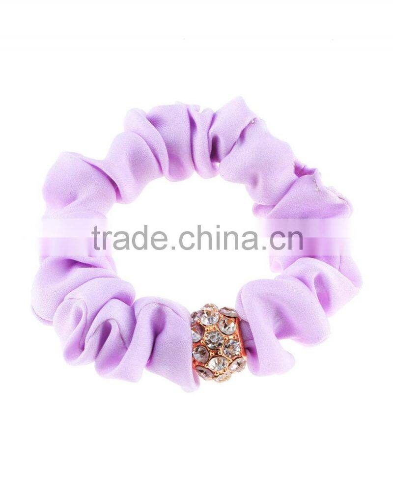 new woman elastic hairband colourful handmade hair accessories demin flower headband ladies crochet flower headband