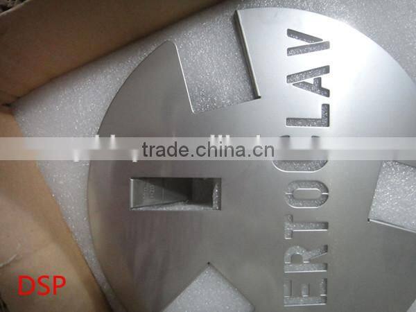 2014 hot sell powder coating cnc and wire cutting customize metal plate