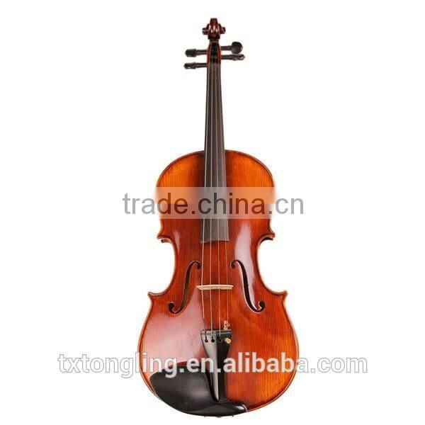 TL010 Good Price Unvarnished Tongling Flamed Handmade Viola Brand